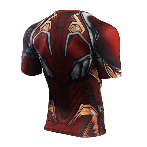 INFINITY WAR IRON MAN Gym T Shirt - Gym Heroics Apparel