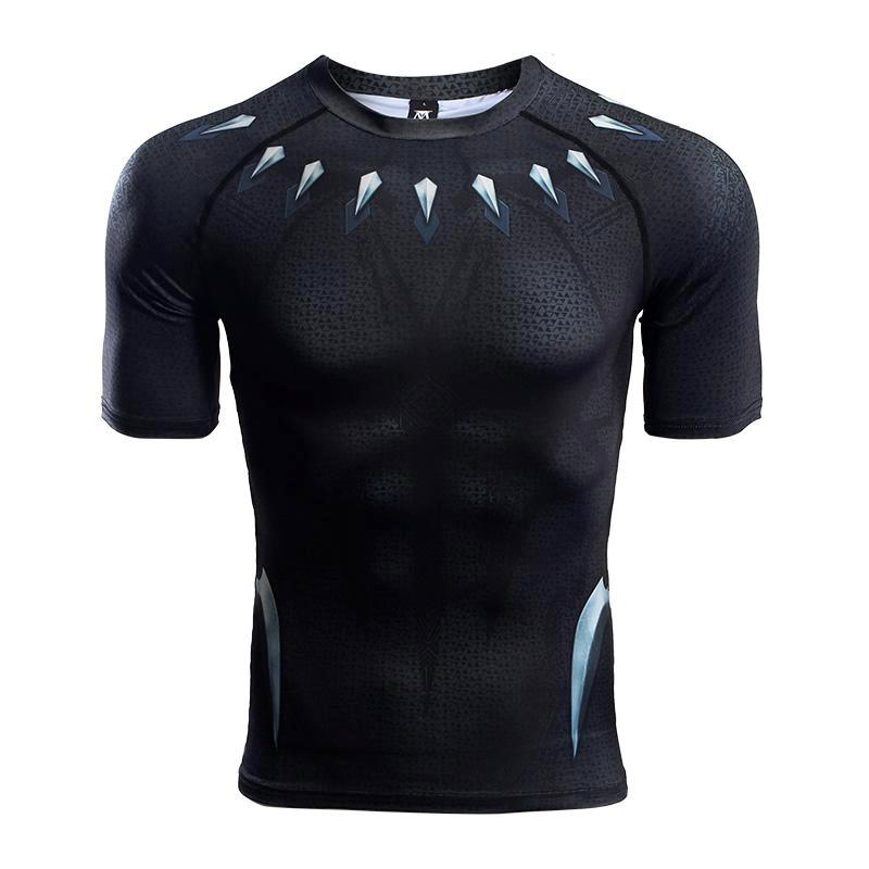 black panther gear INFINITY WAR BLACK PANTHER Gym T-Shirt – Gym Heroics Apparel