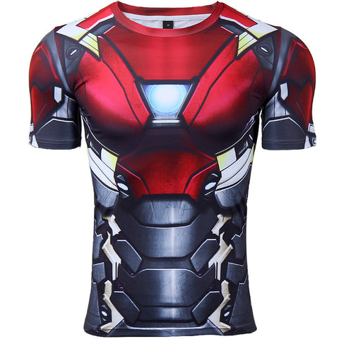 IRON MAN Gym T-Shirt - Gym Heroics Apparel