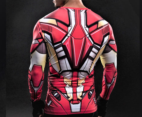IRON MAN Workout Shirt - Gym Heroics Apparel