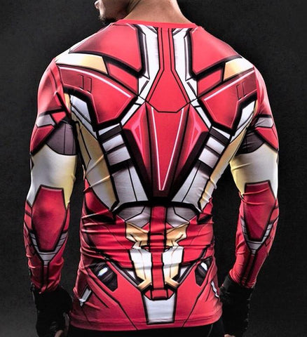 IRON MAN Workout Shirt - Gym Heroics Apparel