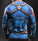 CAPTAIN AMERICA Gym Shirt - Gym Heroics Apparel