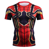SPIDERMAN Gym T Shirt (IRON SPIDER) - Gym Heroics Apparel